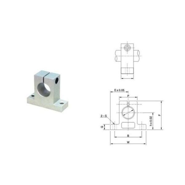 Shaft Dia 8mm Linear Ball SK8 3D Printer Bearings Aluminum Block