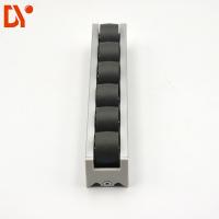 Aluminum Alloy Frame Roller Track System With Plastic Roller Wheel
