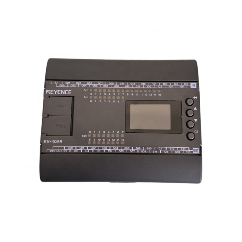 KEYENCE KV-40AR KV-40AT KV-40DR PLC Programmable Controller AC Power Relay Output Used for