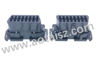 12V ABS/PVC OBD2 Code Reader OBD Scanner Connector Auto Diagnostic Wire Harness with Voltage