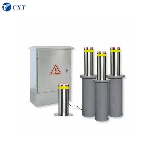 Heavy Duty Steel Security Bollard with Crash Rated Protection and IP65 Weather Resistance