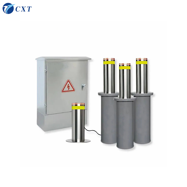 Heavy Duty Steel Security Bollard with Crash Rated Protection and IP65 Weather Resistance