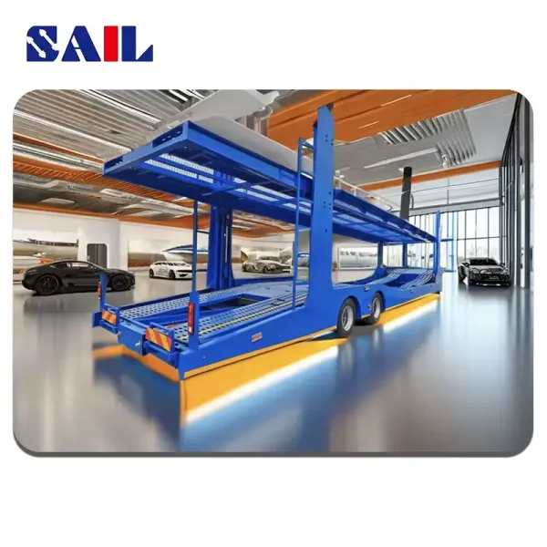 SAIL 2 Axle Car Carrier Trailer with High Load Capacity