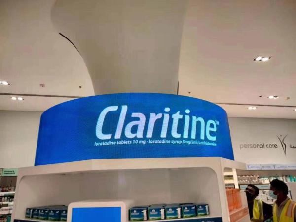 Soft Rubber Indoor LED Display Screen P3 P4 P5 P6 For Curved Shape Wall