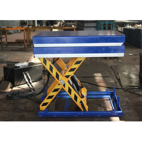 таблица подъема склада 1300x850mm неподвижная с подниматься груза наклона
