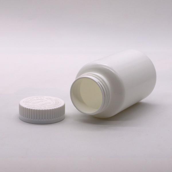 Flacon rond en plastique HDPE de 275 ml pour l' organisation des comprimés et des capsules