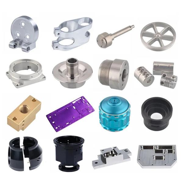 4 5 Axis Turning Milling Anodized Aluminum Stainless Steel CNC Machined Part Custom