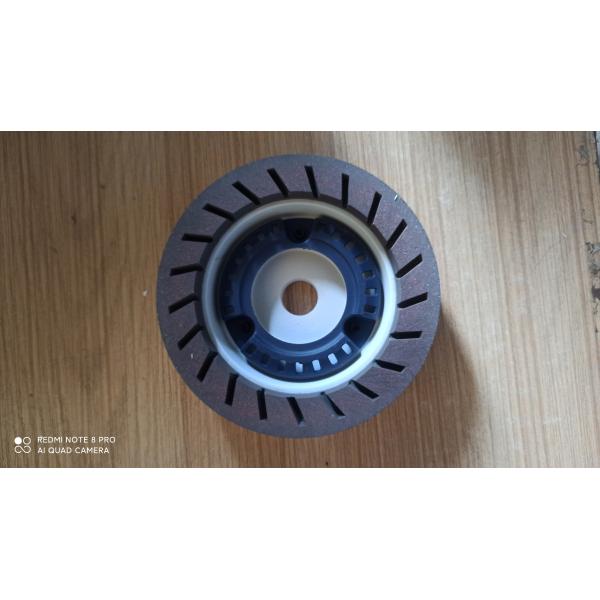 White Brown Hardness Grinding Wheel Resin Cup Wheel for Double Edge Beveling Machine