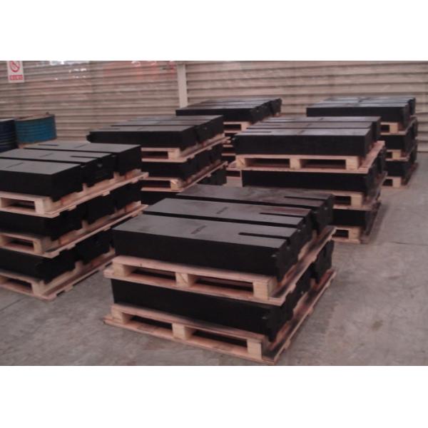 Primer Coating Vacuum Cast Counterweight FC150 GG15 HT150 Material With OEM Service