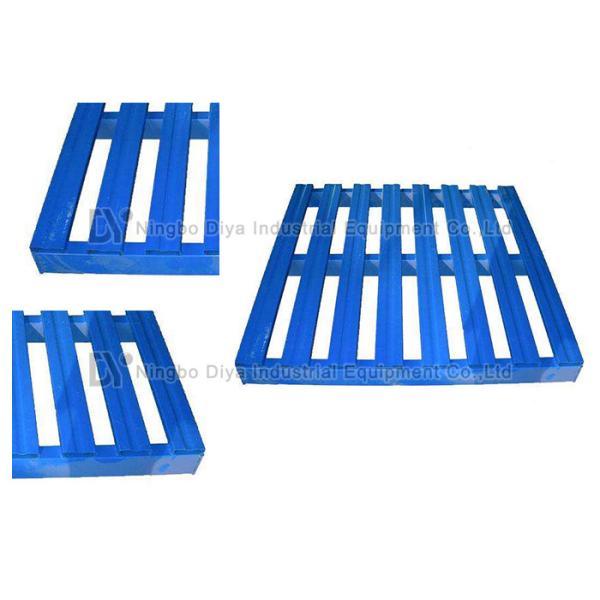 Durable Storage Steel Stacking Rack System , Powder Coated Teardrop Pallet Rack