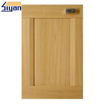 Light Wood Texture Shaker Kitchen Cabinet Doors For Interior Cabinets , 15mm Thickness