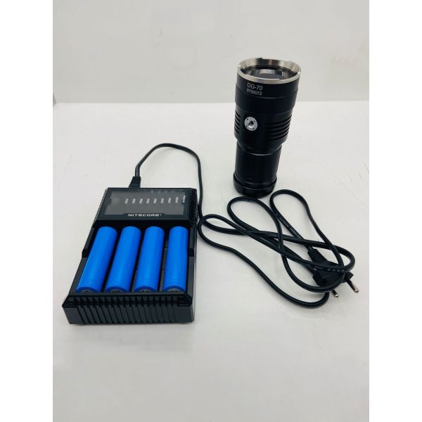 Torch LED UV Light Ultraviolet Lamp High-Power 365nm Ultraviolet Band LED Lamp