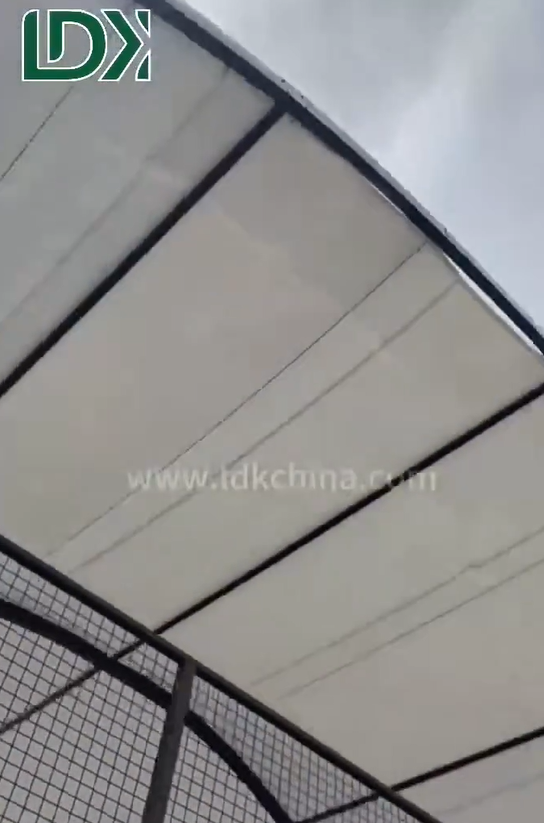 Heavy Duty Covered Padel Court Tennis Premium Resistant Roof Durable Padel Facility