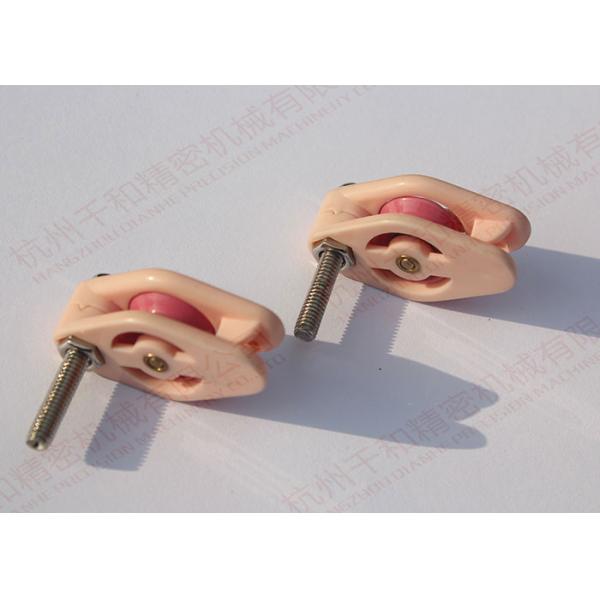 Black HRA 88 Plastic Cable pulley wheels With Bearings for wire winding machine