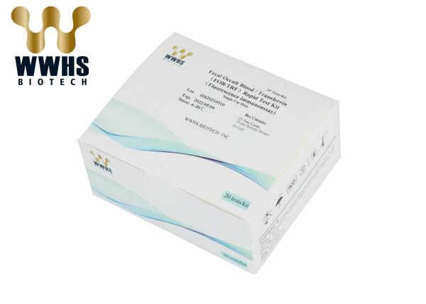 FOB and TRF Rapid Test Kit (Fecal Occult Blood and Transferrin) 25T CE Approval WWHS FIA POCT Assay