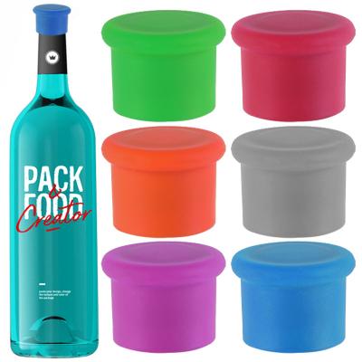 Bulk Silicone Wine Bottle Storage Cap | Food Grade Airtight Wine Bottle Stopper Wholesale