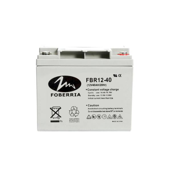 VRLA AGM Sealed Lead Acid Battery 12V 40Ah Low Discharge rechargeable battery For UPS Telecom