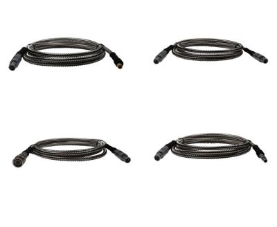 O transdutor ultrassônico cabografa a proteção de aço inoxidável flexível da proteção