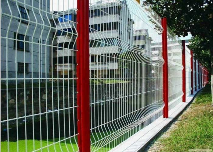 Голландский PVC столба 2430mm сваренную проволочную изгородь 5 покрыл сваренный Ft ограждать провода