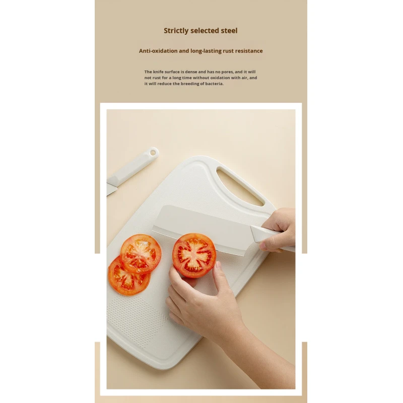 Stainless Steel Slicing Peeling Knives High Quality Portable Outdoor Storage China Model for Cutting Board Knife Set