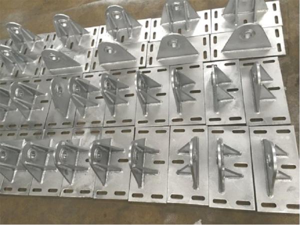 Hot Dip Galvanized Solar Mounting Structures Corrosion Resistant