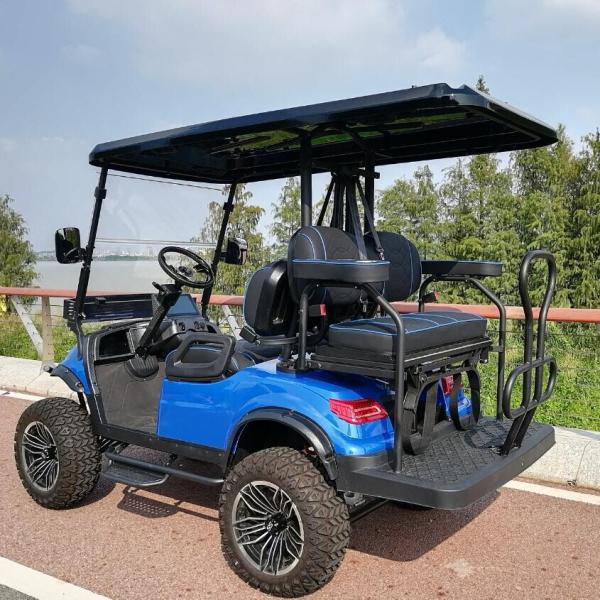 OEM Carrinho de golfe elétrico de 4 lugares auto-ajustável