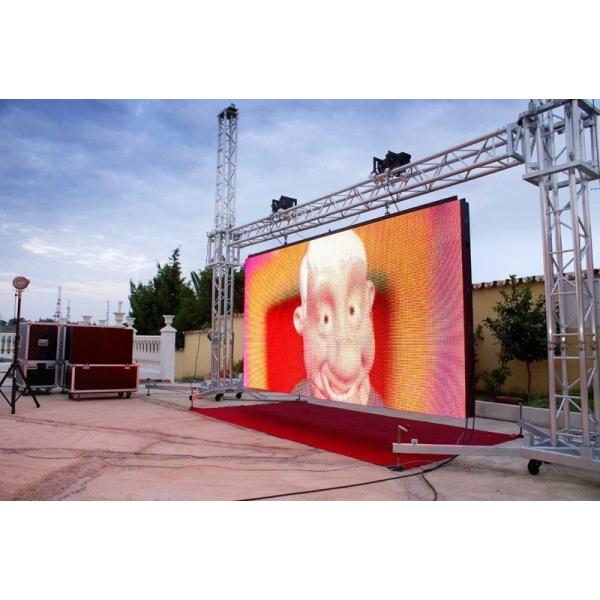P4 Внешний высокояркий рекламный экран Full Color HD LED Rental