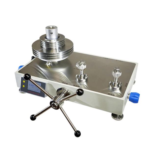 High Accuracy Dead Weight Pressure Tester , Precision Pressure Calibrator