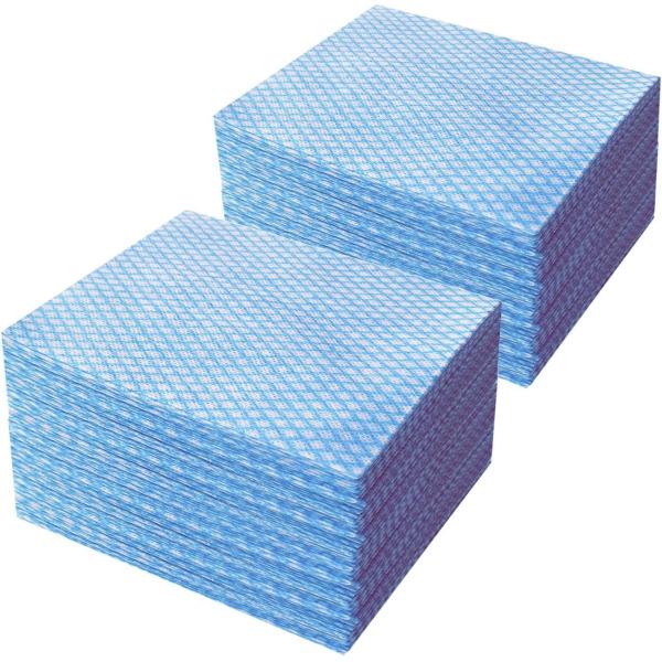 Lint Free Disposable Non Woven Cloth , 50gsm Kitchen Wipes Non Woven Fabric