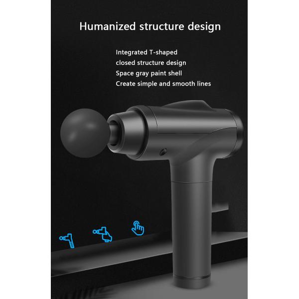 30 Speed Fascia Massage Gun Deep Tissue Percussion Massage Gun Touch Screen