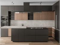 Armários de cozinha de design moderno Modular