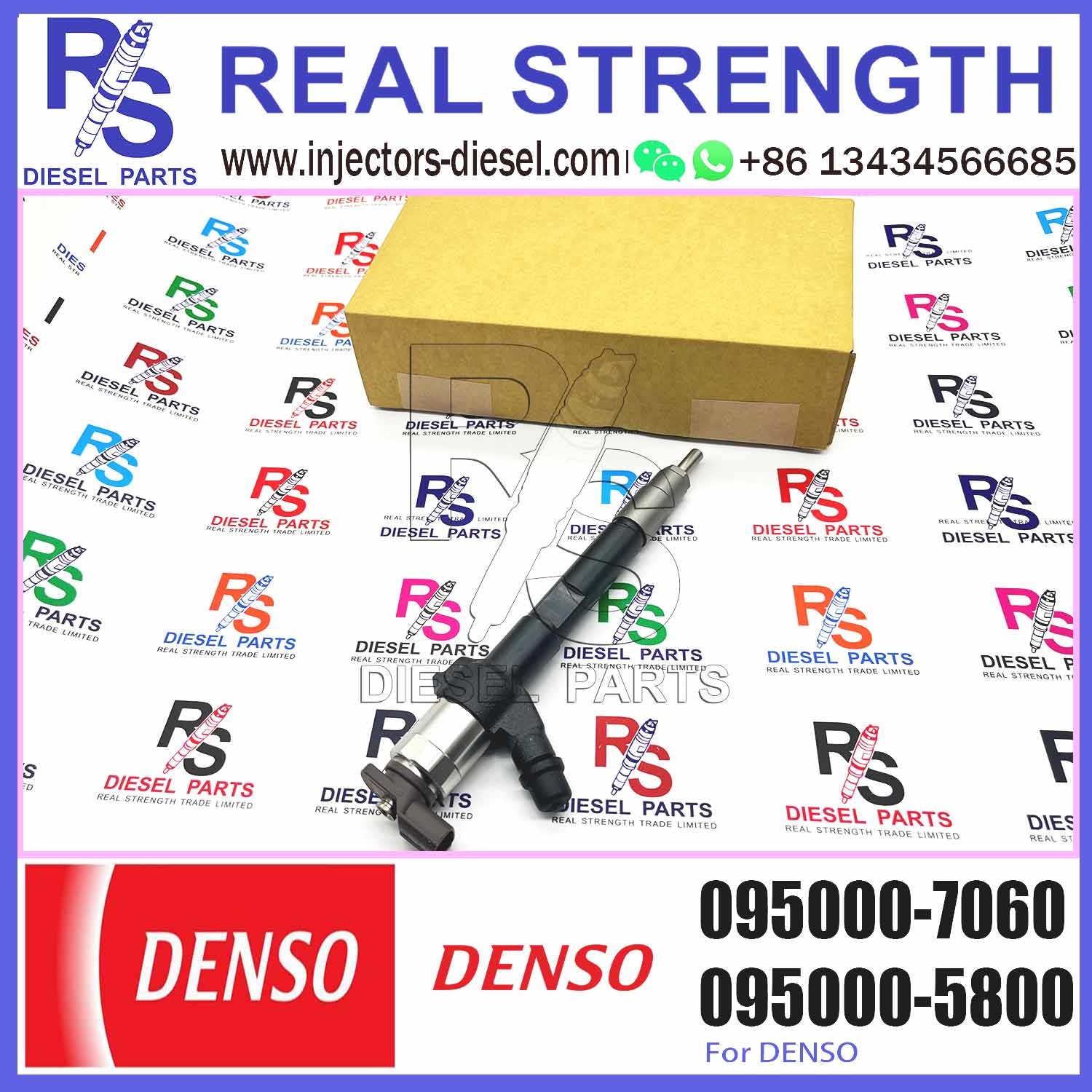 Дизельный инжектор 095000-7060 6C1Q-9K546-BB Для DENSO Ford Transit 2.2 2.4 TDCI Общий рельсовый инжектор 095000-7060