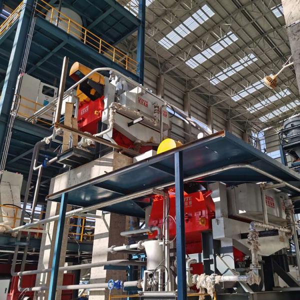 Separador de cobre de campo magnético elevado para processo de eficiência de separação de hematita