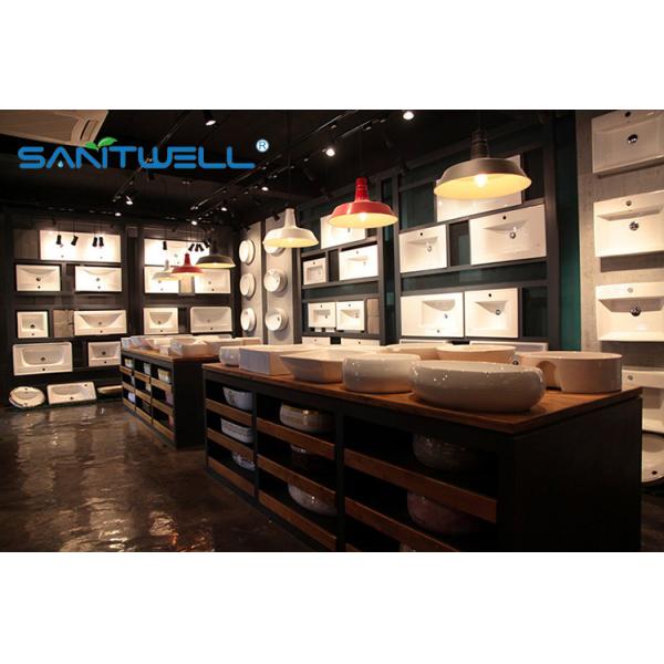 Новый квадрат дизайна AB143 над шаром 510*370*120 mm тщеты встречного таза керамическим