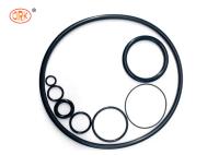 Resistência à abrasão negra NBR 70-75 O-Rings de costa para máquina de reparo