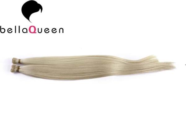 Extensões tiradas dobro do cabelo da ponta do lado do dobro do cabelo do Virgin com cores puras