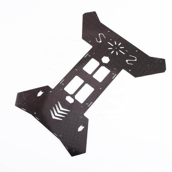 caixa moldando do teclado da fibra do carbono das peças de fibra 18K do carbono de 0.05mm