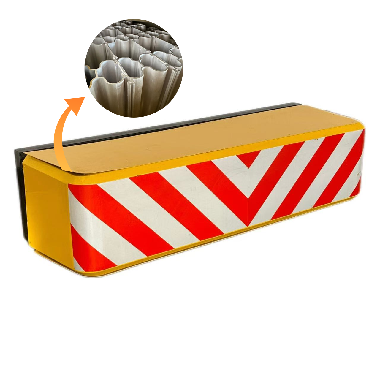 Buzzer Iron Mobile Temporary Vehicle Security Barriers For Road
