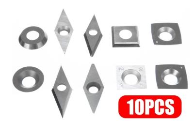 100% Tungsten Carbide Woodturning Cutters Resistant To Wear