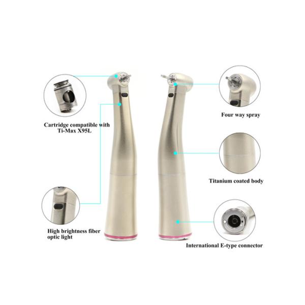 1:5 increasing fiber optic contra angle surgical dental handpiece
