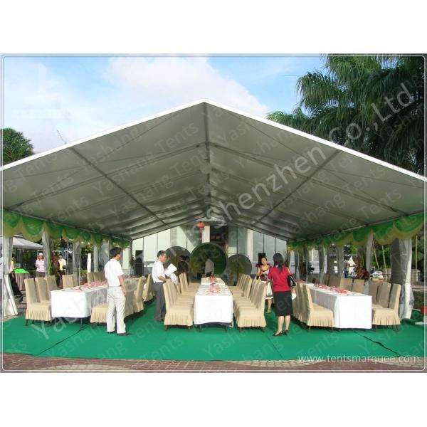 Light Weight White Factory Temporary Outdoor Warehouse Tents, 15x70M Industrial Canopy Tent