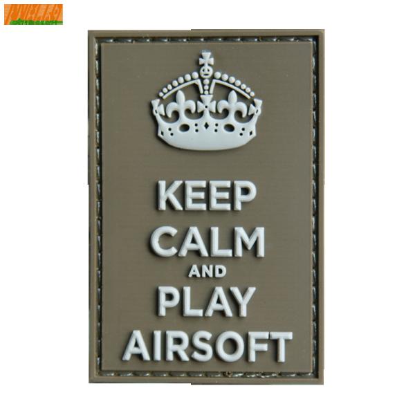 PMS PVC Rubber Patches 2D 3D Sheriff Badge Sew Backing For SWAT Teams