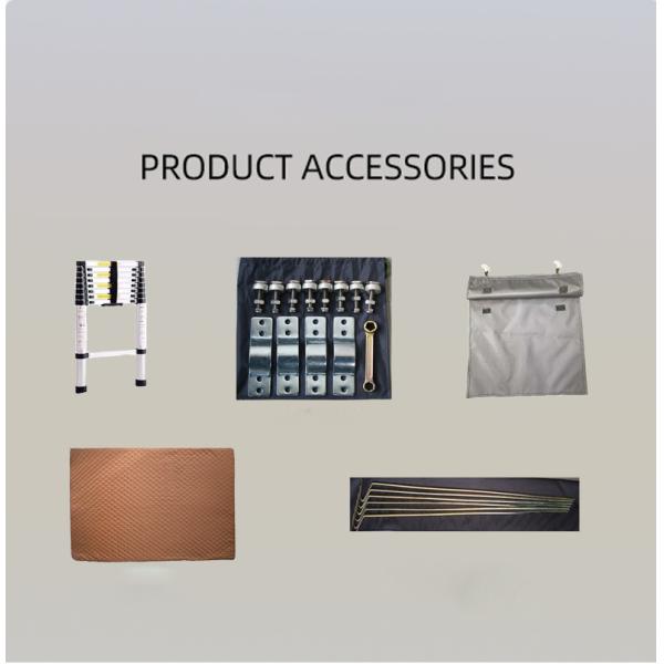 Tienda de techo rígida para SUV 210x130cm Aleación de aluminio Impermeable