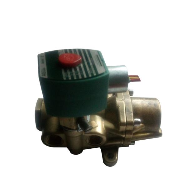 Solenoid Valve Pilot Operated 1/2 Inch 8344G074MO Piston Poppet Brass Pneumatic Valve