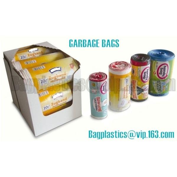 Gallon Trash Bags Small Garbage Bags Waste Basket Bin Liners Bags for Bathroom, Kitchen, Office, Home Bedroom,Car-Clear