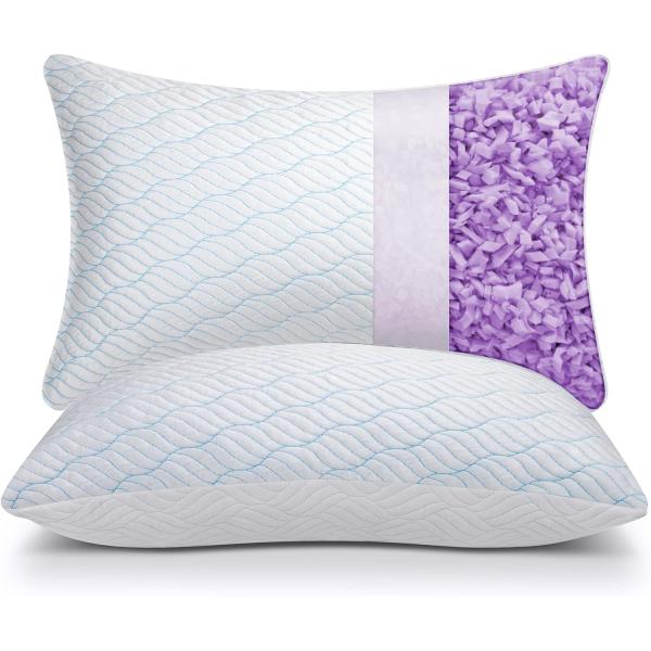 Upgrade Your Sleep Experience with Our Adjustable Firmness Cooling Memory Foam Pillows