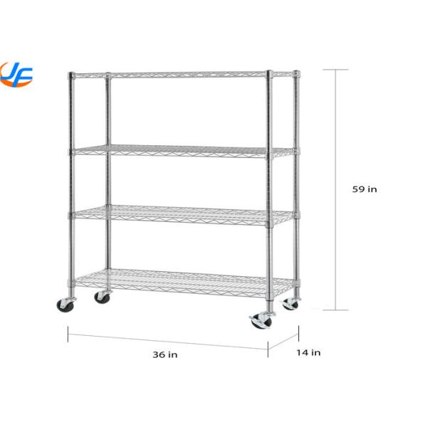 RK Bakeware China Foodservice 2/3/4 Tiers Steel Trolley Service Cart, Распространение материалов для троллейбусов из нержавеющей стали