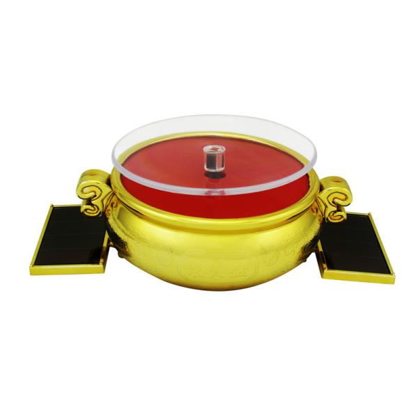2012 NEW gold lucky Solar rotary display stand