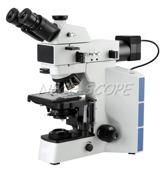 Wide Field Light Compound Microscope With PL10X22mm Eyepiece LED Light