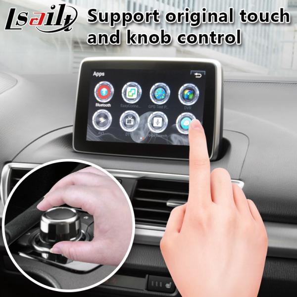 Интерфейс мультимедиа андроида Lsailt видео- для модели 2014-2020 Mazda 3 с ROM Youtube Mirrorlink 32GB навигации GPS